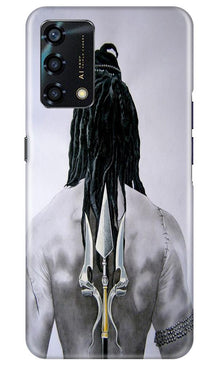 Lord Shiva Mobile Back Case for Oppo F19s  (Design - 135)