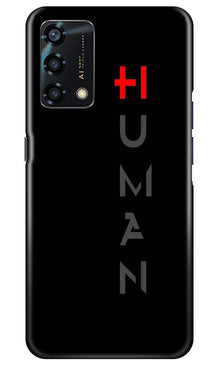 Human Mobile Back Case for Oppo F19s  (Design - 141)