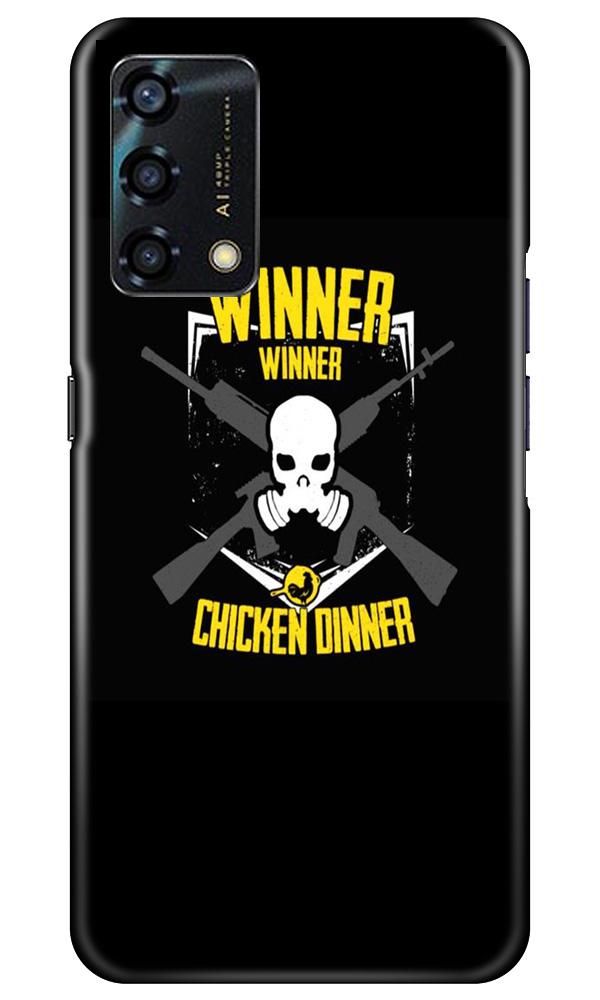 Winner Winner Chicken Dinner Case for Oppo F19s  (Design - 178)