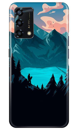 Mountains Case for Oppo F19s (Design - 186)