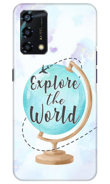 Explore the World Mobile Back Case for Oppo F19s (Design - 207)
