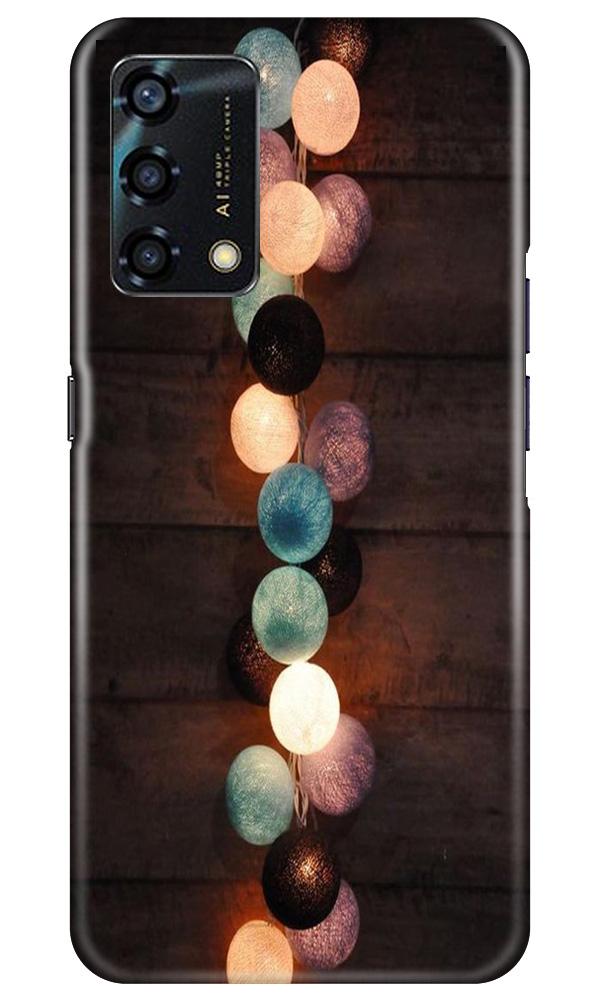 Party Lights Case for Oppo F19s (Design No. 209)