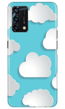 Clouds Mobile Back Case for Oppo F19s (Design - 210)