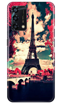 Eiffel Tower Mobile Back Case for Oppo F19s (Design - 212)
