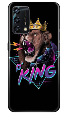 Lion King Mobile Back Case for Oppo F19s (Design - 219)