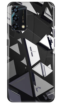 Modern Art Mobile Back Case for Oppo F19s (Design - 230)