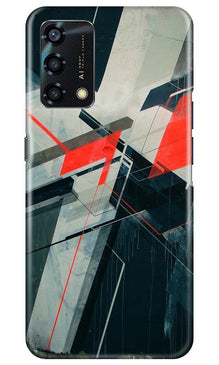 Modern Art Mobile Back Case for Oppo F19s (Design - 231)