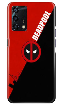 Deadpool Mobile Back Case for Oppo F19s (Design - 248)