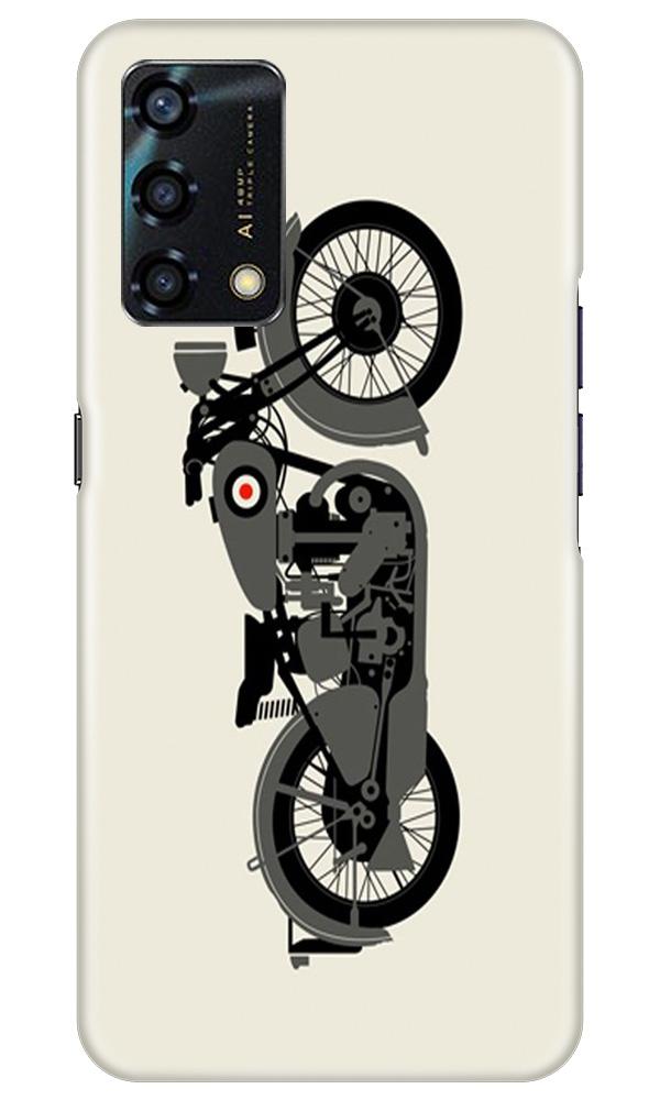 MotorCycle Case for Oppo F19s (Design No. 259)