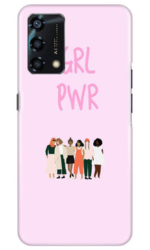 Girl Power Mobile Back Case for Oppo F19s (Design - 267)