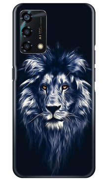 Lion Mobile Back Case for Oppo F19s (Design - 281)