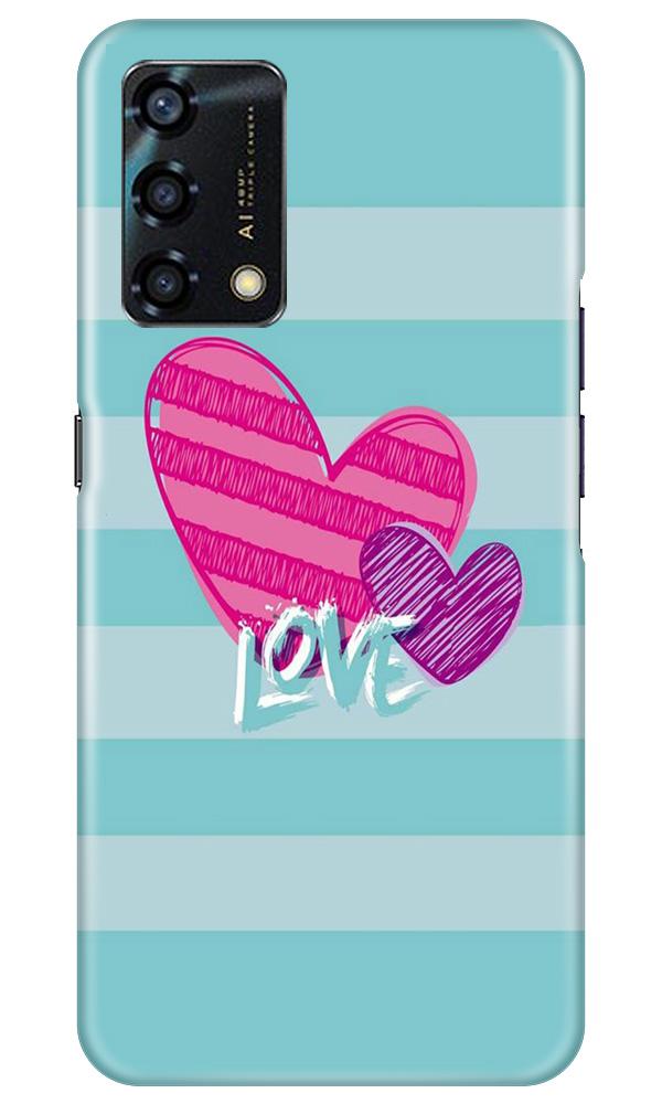 Love Case for Oppo F19s (Design No. 299)