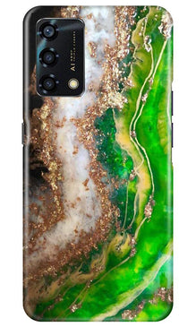 Marble Texture Mobile Back Case for Oppo F19s (Design - 307)