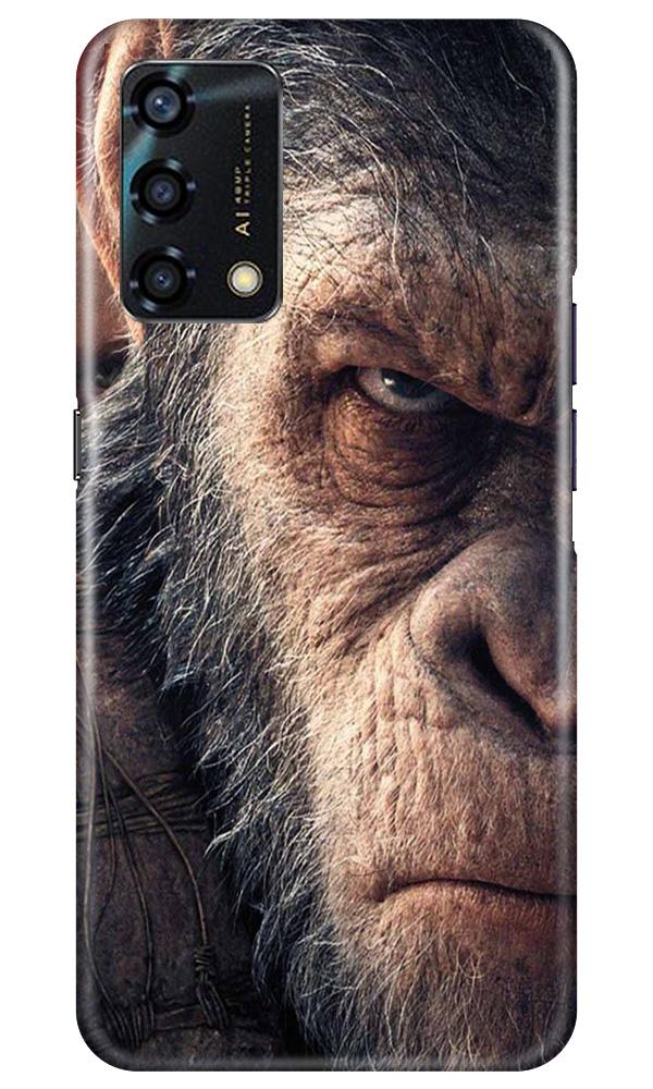 Angry Ape Mobile Back Case for Oppo F19s (Design - 316)