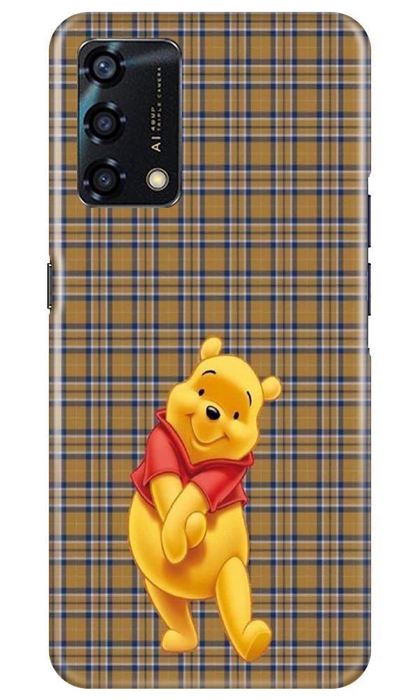 Pooh Mobile Back Case for Oppo F19s (Design - 321)