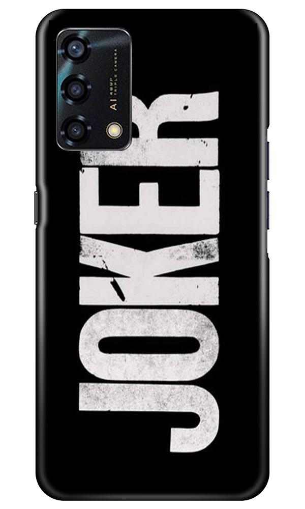 Joker Mobile Back Case for Oppo F19s (Design - 327)