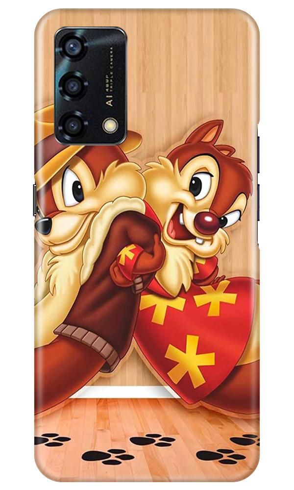 Chip n Dale Mobile Back Case for Oppo F19s (Design - 335)