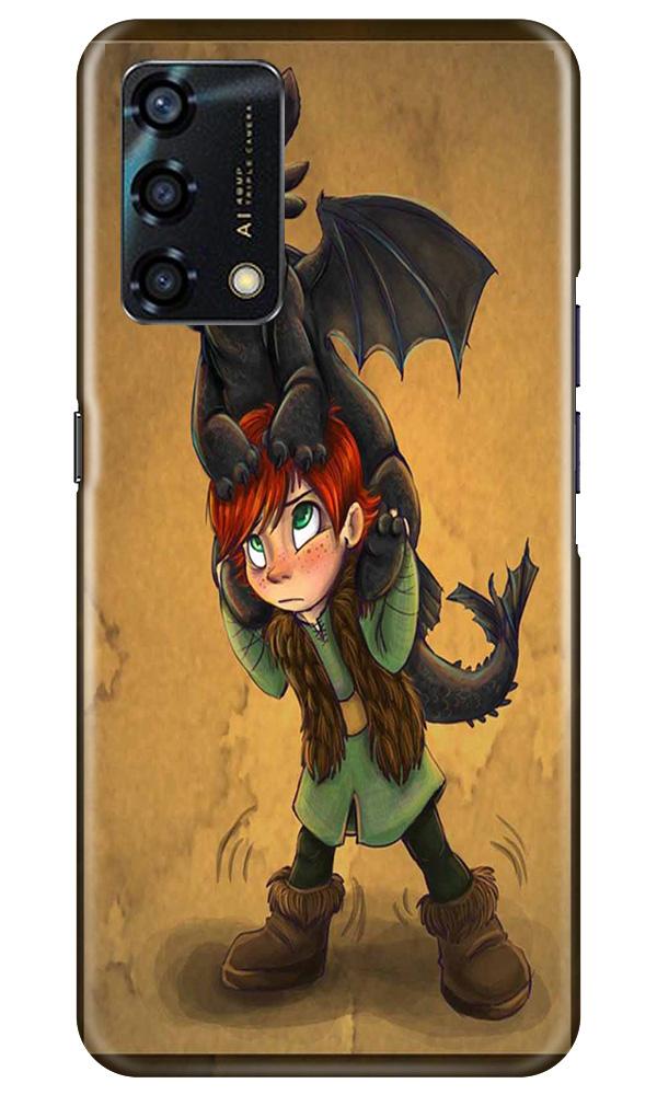 Dragon Mobile Back Case for Oppo F19s (Design - 336)