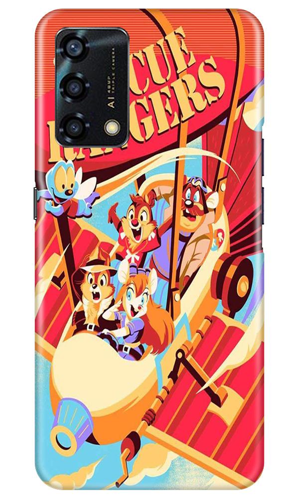 Rescue Rangers Mobile Back Case for Oppo F19s (Design - 341)