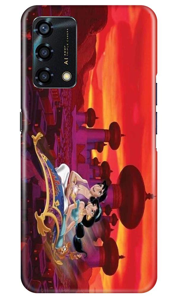 Aladdin Mobile Back Case for Oppo F19s (Design - 345)