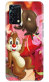 Chip n Dale Mobile Back Case for Oppo F19s (Design - 349)