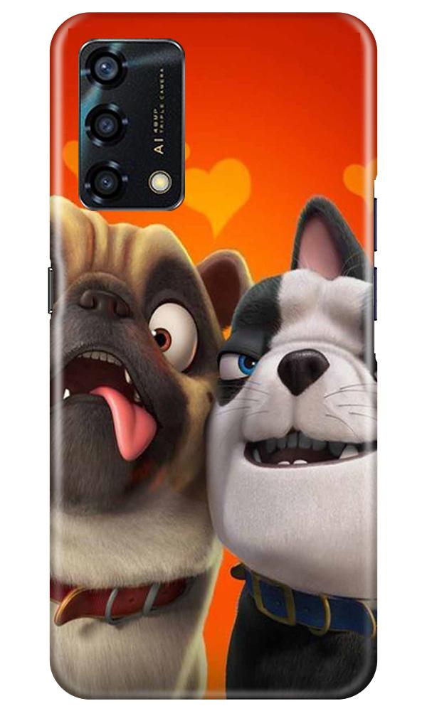 Dog Puppy Mobile Back Case for Oppo F19s (Design - 350)