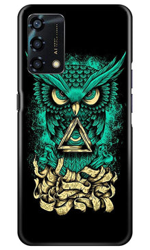 Owl Mobile Back Case for Oppo F19s (Design - 358)