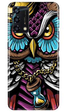 Owl Mobile Back Case for Oppo F19s (Design - 359)