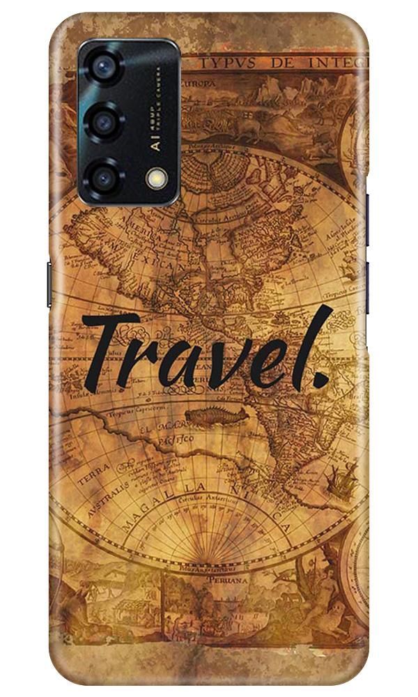Travel Mobile Back Case for Oppo F19s (Design - 375)