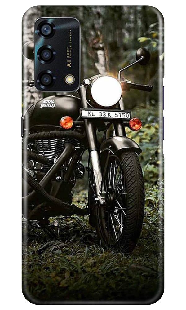Royal Enfield Mobile Back Case for Oppo F19s (Design - 384)