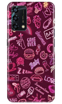 Party Theme Mobile Back Case for Oppo F19s (Design - 392)