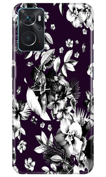 white flowers Mobile Back Case for Oppo K10 (Design - 7)