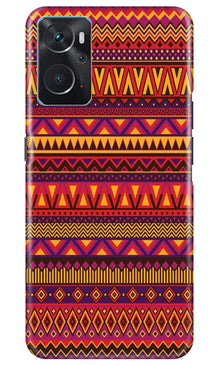 Zigzag line pattern2 Mobile Back Case for Oppo K10 (Design - 10)