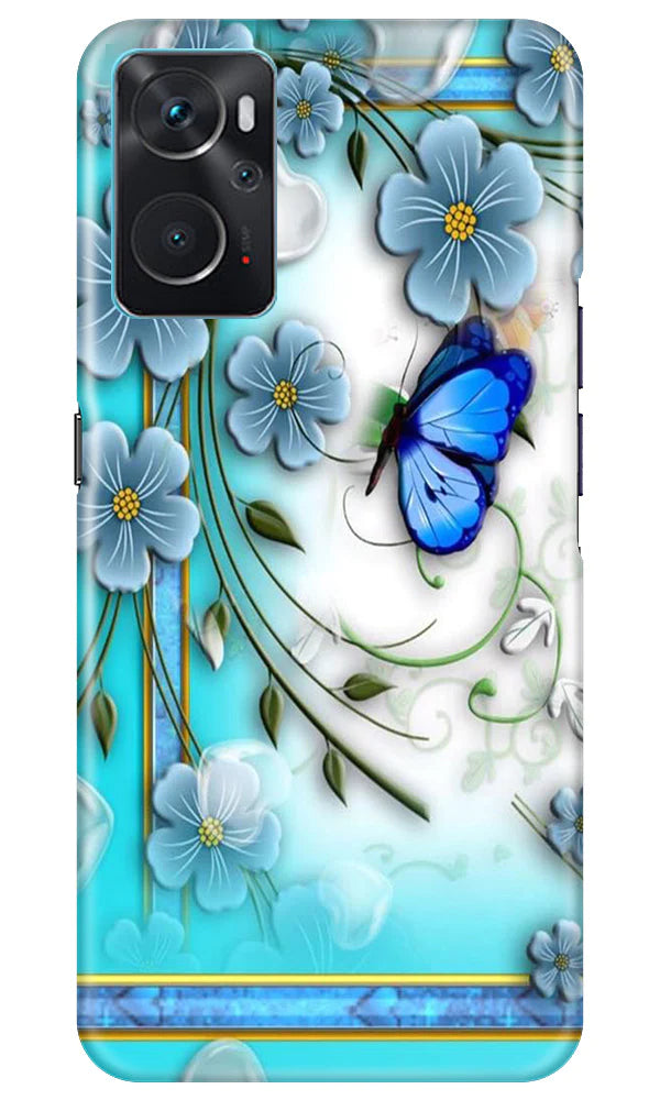 Blue Butterfly Case for Oppo K10