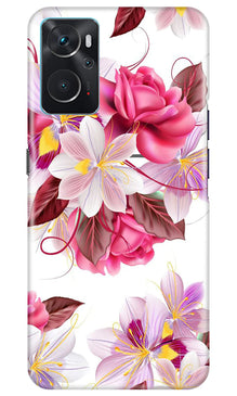 Beautiful flowers Mobile Back Case for Oppo K10 (Design - 23)