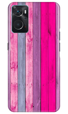 Wooden look Mobile Back Case for Oppo K10 (Design - 24)