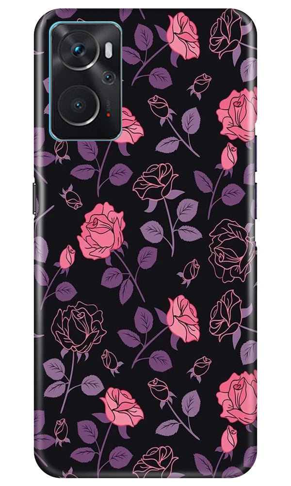 Rose Black Background Case for Oppo K10