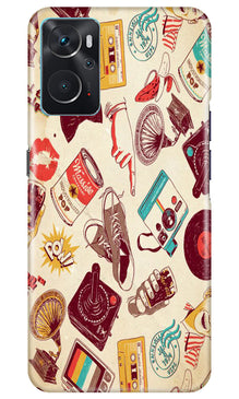 Vintage Mobile Back Case for Oppo K10 (Design - 35)