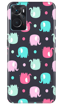 Elephant Baground Mobile Back Case for Oppo K10 (Design - 44)