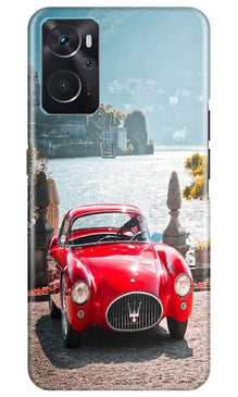 Vintage Car Mobile Back Case for Oppo K10 (Design - 51)