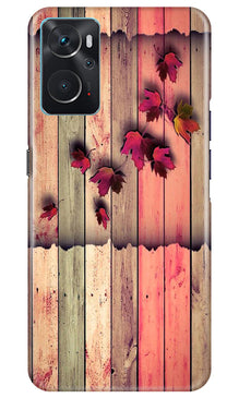 Wooden look2 Mobile Back Case for Oppo K10 (Design - 56)