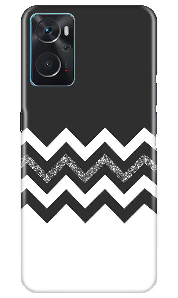 Black white Pattern2Case for Oppo K10