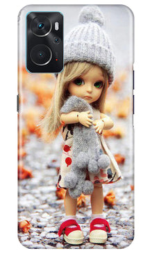 Cute Doll Mobile Back Case for Oppo K10 (Design - 93)