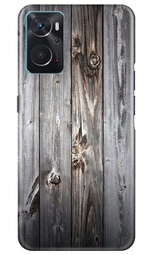 Wooden Look Mobile Back Case for Oppo K10  (Design - 114)