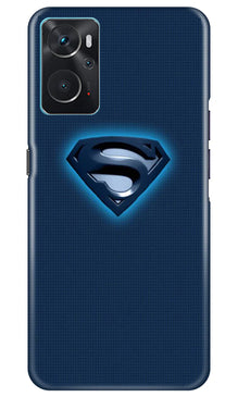 Superman Superhero Mobile Back Case for Oppo K10  (Design - 117)