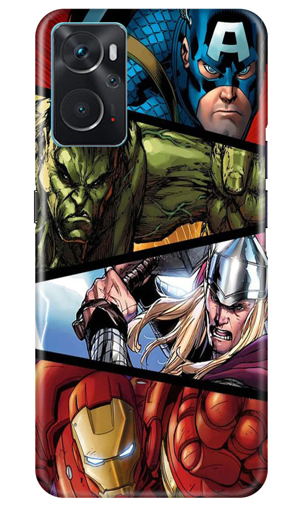 Avengers Superhero Case for Oppo K10  (Design - 124)