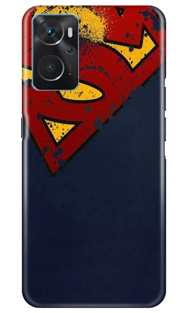 Superman Superhero Case for Oppo K10  (Design - 125)