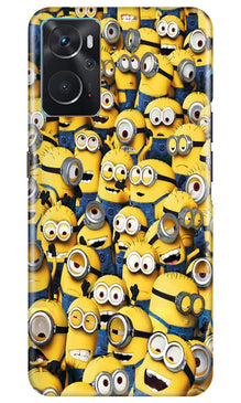 Minions Mobile Back Case for Oppo K10  (Design - 126)