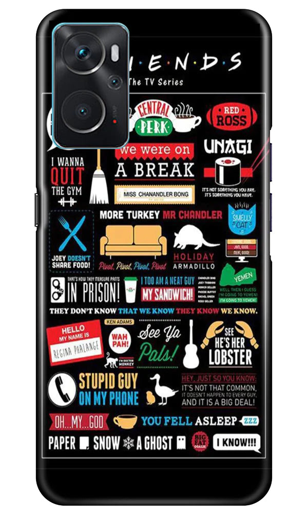 Friends Case for Oppo K10  (Design - 145)