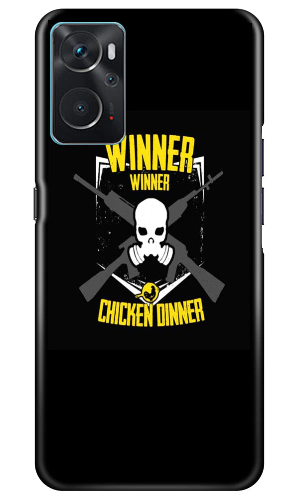 Winner Winner Chicken Dinner Case for Oppo K10  (Design - 147)